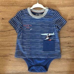 Gap Disney little boys onesie shirt